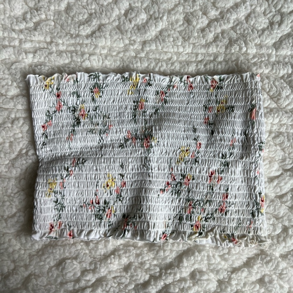 Garage Floral Tube top